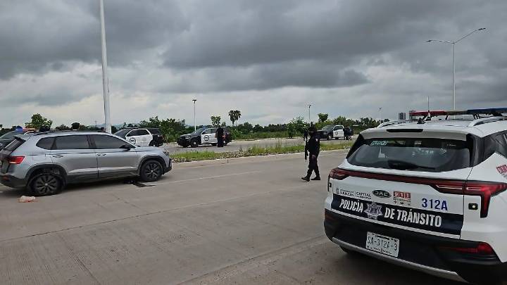 Aseguran vehículo tras persecución y enfrentamiento armado en Malecón Nuevo, Culiacán