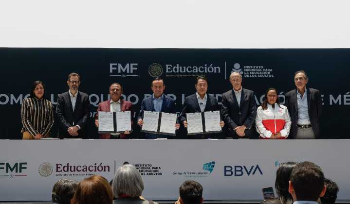 FMF arranca campaña histórica en contra del analfabetismo