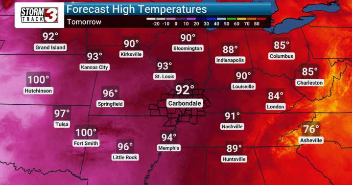 Warm and More Humid Ahead