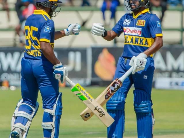 Sri Lanka down Zimbabwe in first ODI