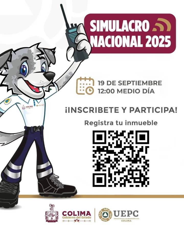 Registrate y participa “SIMULACRO NACIONAL”