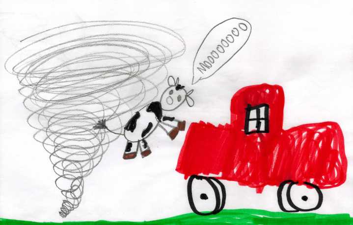 Weather Drawing: We got cows!