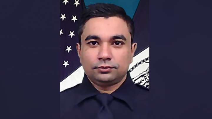 Widow of police officer killed in New York mass shooting gives birth to 3rd child