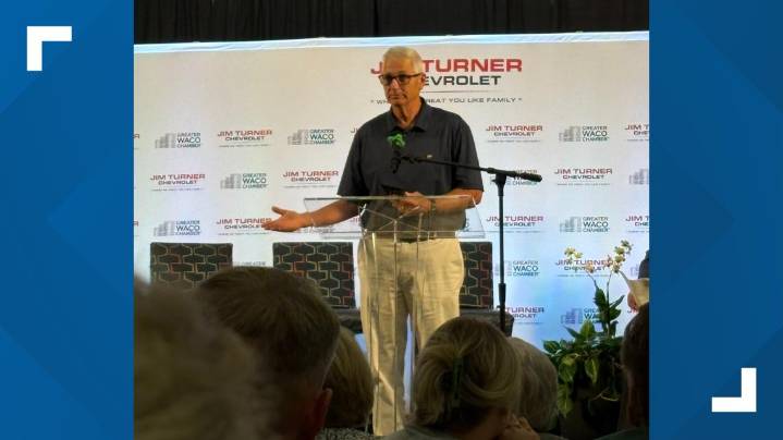 Former Lorena Head Football Coach Ray Biles honored with Dave Campbell Award at Baylor Kick Off Luncheon