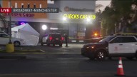  1 killed, 1 wounded in Broadway-Manchester shooting
