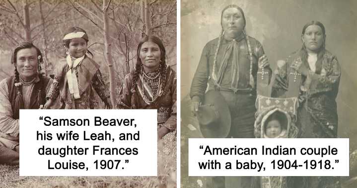 50 Vintage Native American Family Photos That Will Fascinate You