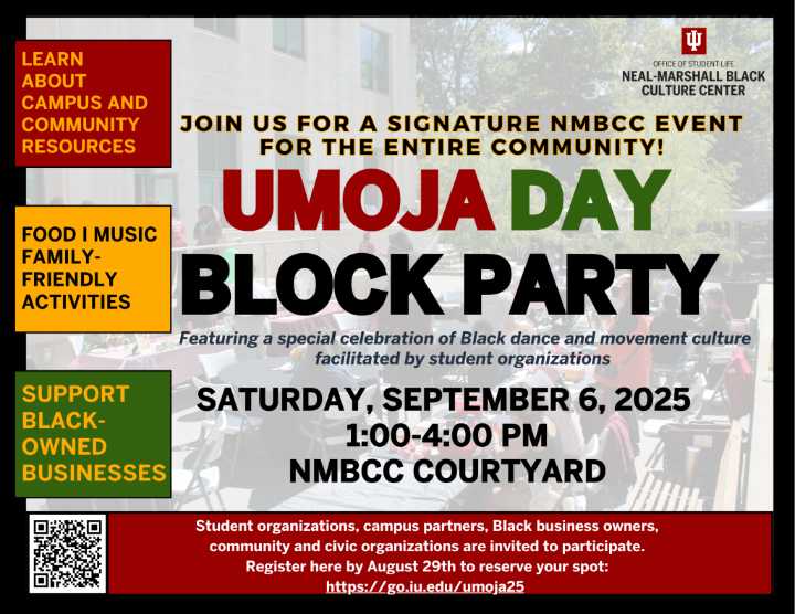 Monroe County Democrats will participate at IU’s Umoja Day Celebration
