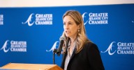 Democratic governor candidate Mikie Sherrill highlights plans in Atlantic City chamber visit