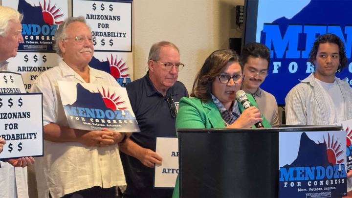 Mendoza makes healthcare cuts central in bid to unseat Ciscomani