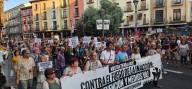 Un millar de personas apoyan en Valladolid a las provincias quemadas y piden la dimisión de Mañueco
