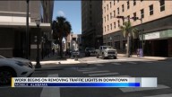 Mobile drivers adjusting to new downtown traffic pattern