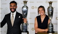 PFA Player of the Year: Liverpool forward Mohamed Salah and Arsenal's Mariona Caldentey honoured