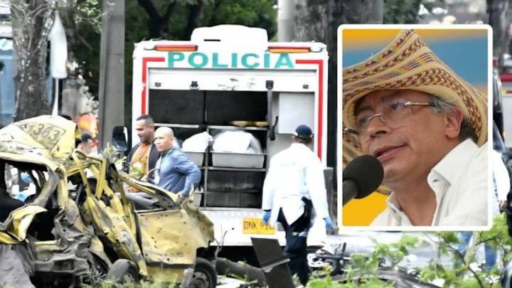 Presidente Petro llegó a Cali para liderar consejo extraordinario de seguridad tras grave atentado