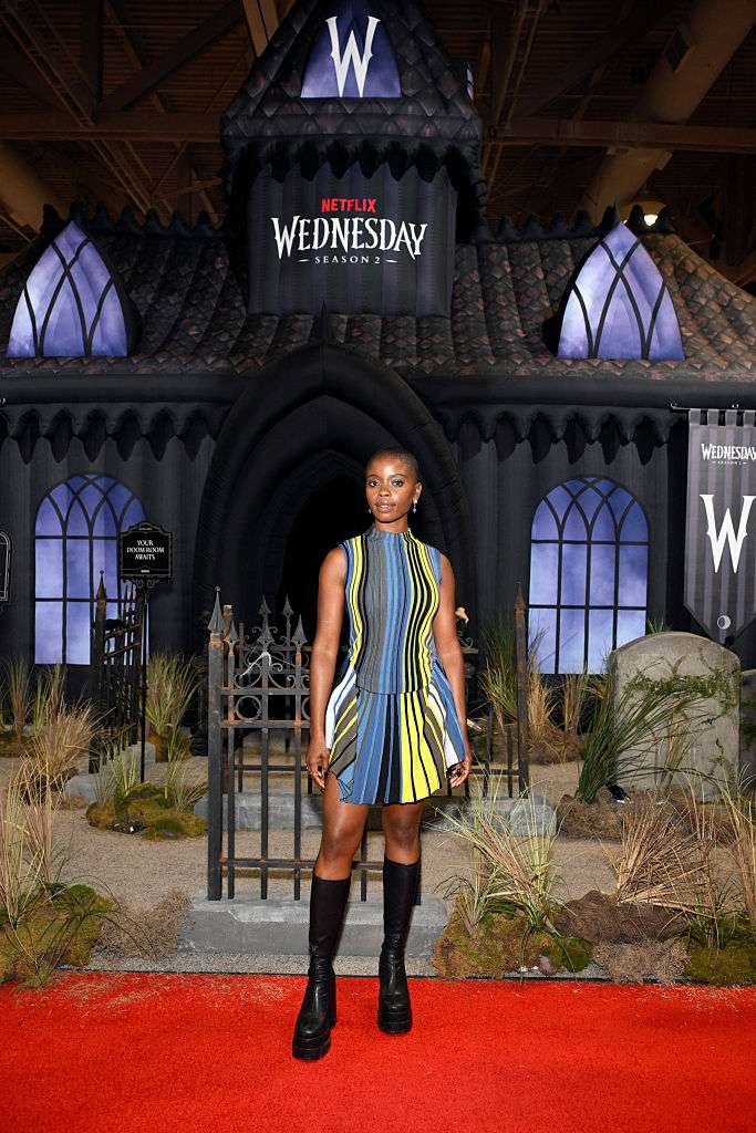 Joy Sunday Comes Back Out to Help Promote Wednesday