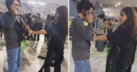 Fans peruanos se ‘pelean’ por baqueta que lanzó baterista de Green Day y se aferran por horas: "No se llama raqueta, suéltala"