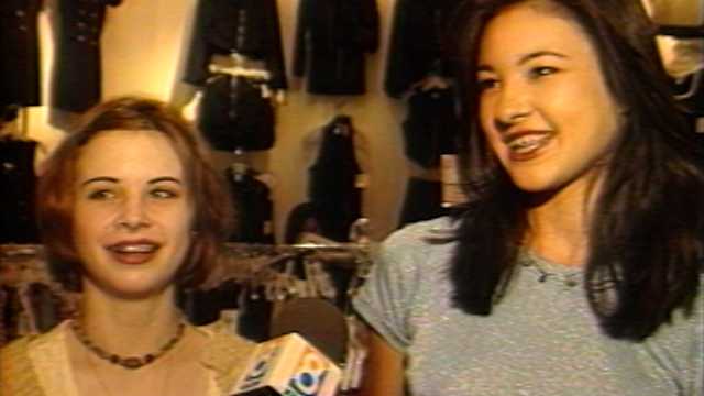 Bowling shirts, satin skirts and Mary Janes were popular back