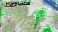Tornado warning issued as severe storms develop