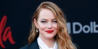 Emma Stone Dazzles in Silver & Turns Heads with Pixie Cut on the Venice Film Festival Red Carpet