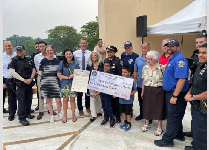 Food, fun and community at 111th Precinct’s National Night Out