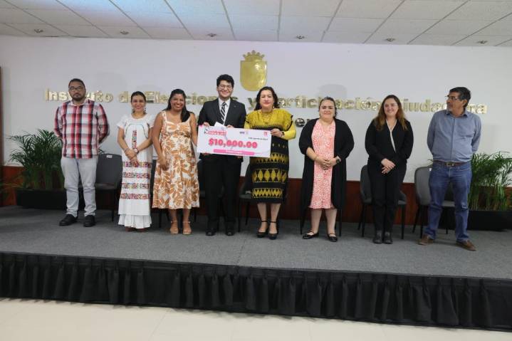 EN ETAPA estatal del Concurso Nacional de Oratoria 2025, resulta ganador Erick Leonardo Fuentes Jiménez