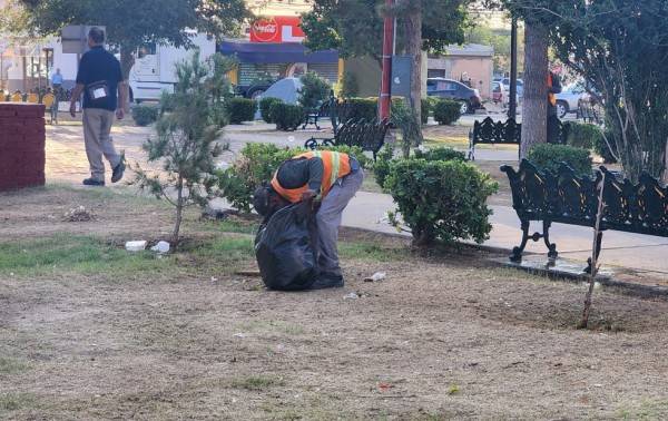 Retiran más de 42 toneladas de basura tras fiestas a San Lorenzo