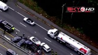 Several cars involved in Saugus crash