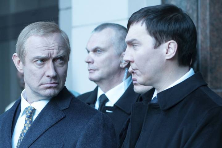 Jude Law debuts portrayal of Vladimir Putin in 'The Wizard of the Kremlin' at Venice Film Festival