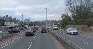 Long delays after crash on major Plymouth road