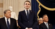 Donald Trump's giant son is 'lusted after by girls' and can't be 'normal student'