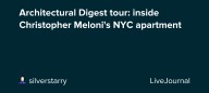 Architectural Digest tour: inside Christopher Meloni's NYC apartment: ohnotheydidnt
