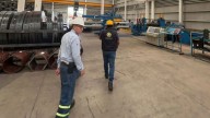 Muere trabajador en SLP tras caerle encima un rollo de acero