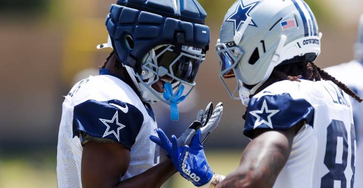 Cowboys vs. Rams training camp scrimmage: WR room does some damage