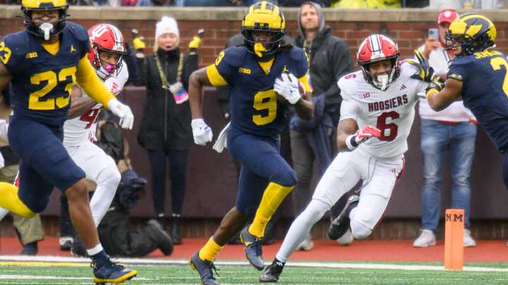 Michigan safety Rod Moore 'pushing' to return to field after knee injury