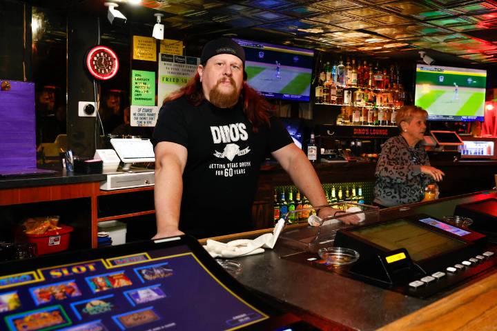 Dino’s Lounge bartender unhurt after Jeep slams into Las Vegas bar