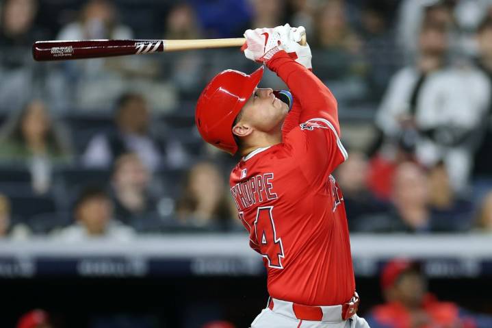 Angels’ Logan O’Hoppe copes with rising frustration