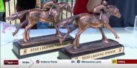 Gaffalione; Asmussen barn, finish on top, at Ellis Park Summer Meet
