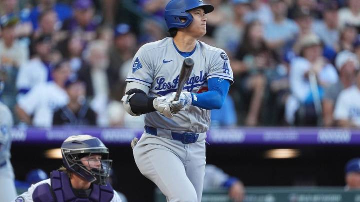 Ohtani hits 44th homer and Call has big night as Dodgers pound Rockies 11
