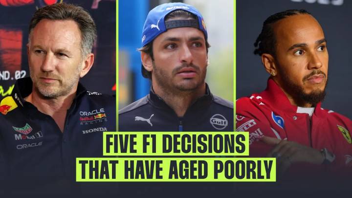 Five major F1 decisions that have already aged like milk: Hamilton, Sainz, Red Bull and more
