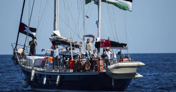Flotilla con ayuda humanitaria encabezada por Greta Thunberg zarpará hoy rumbo a Gaza