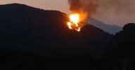 Un incendio forestal hace saltar las alarmas en Monda