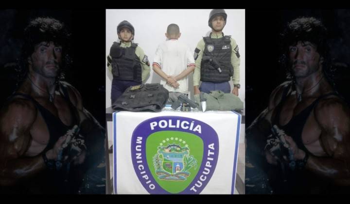 Rambo se entregó dócilmente a Politucupita