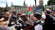 Palestine Action supporters arrested during protest against terror ban