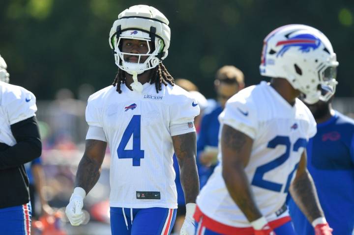 Bills running back James Cook ends contract standoff by agreeing to a four