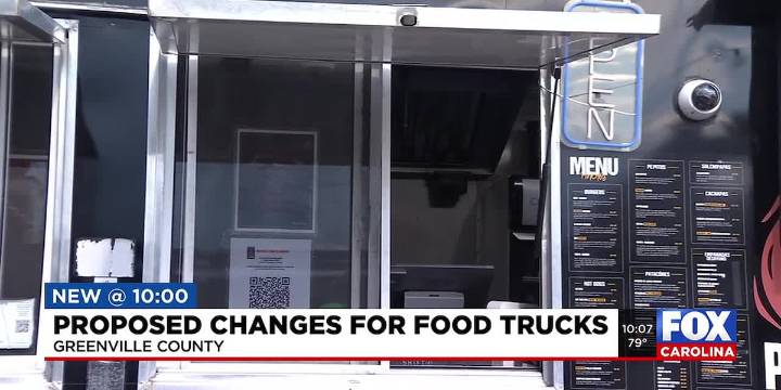 Proposed changes for food trucks in Greenville County