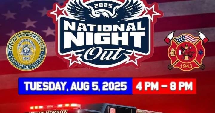 Morrow’s National Night Out 2025 is Tuesday