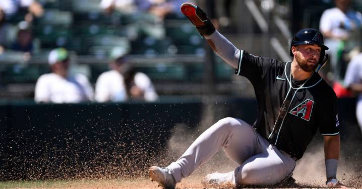 Diamondbacks 6, Sacramento Athletics of Las Vegas, California 4