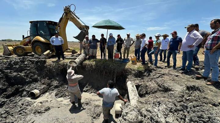 Se restablece el servicio de agua en zona rural de Altamira tras bloqueo carretero