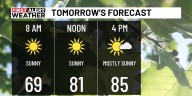 First Alert Weather: First fall front of the season on the way!