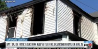 Dayton, Kentucky Family Ask for Help After Fire Destroyed Home
