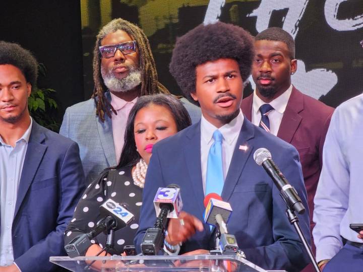 Rep. Justin J. Pearson hosts Memphis town hall on air pollution issues